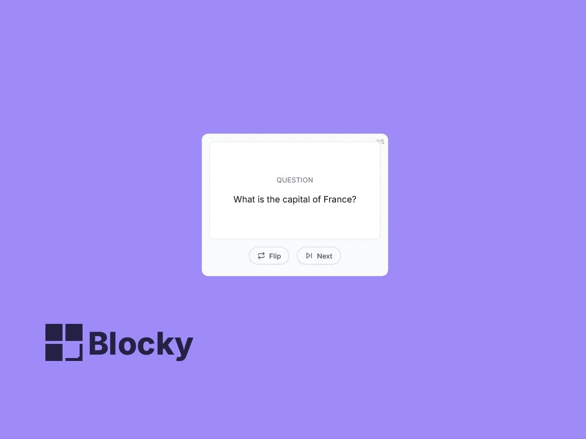 flashcards