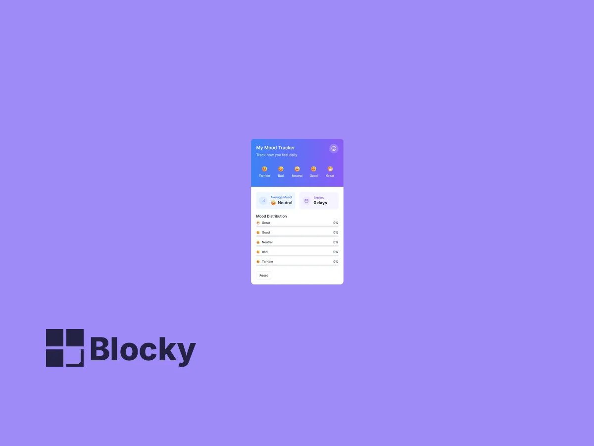 Gradient Mood Trackers