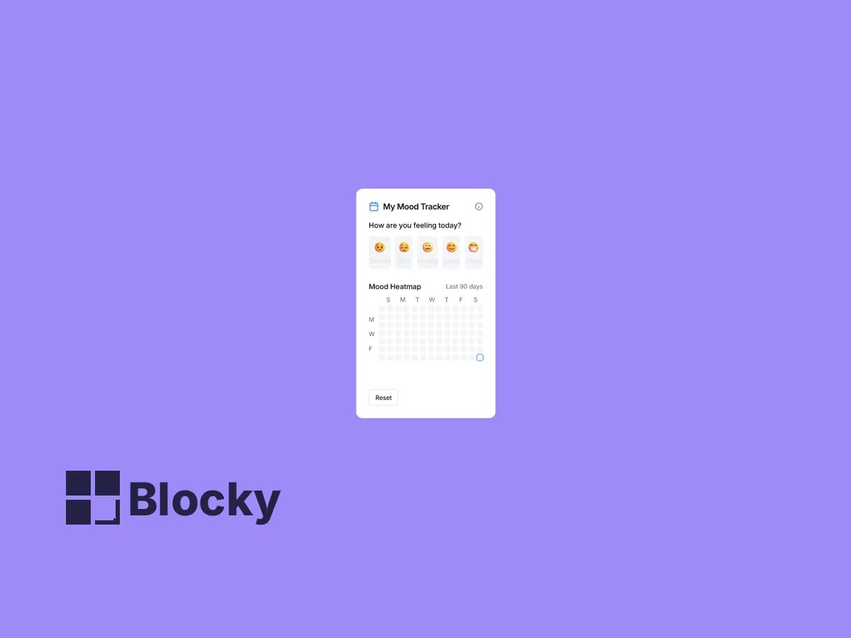 Heatmap Mood Trackers
