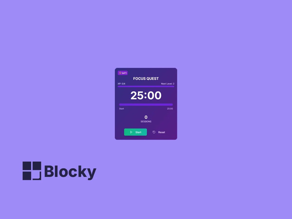 Gamified Pomodoro Timer