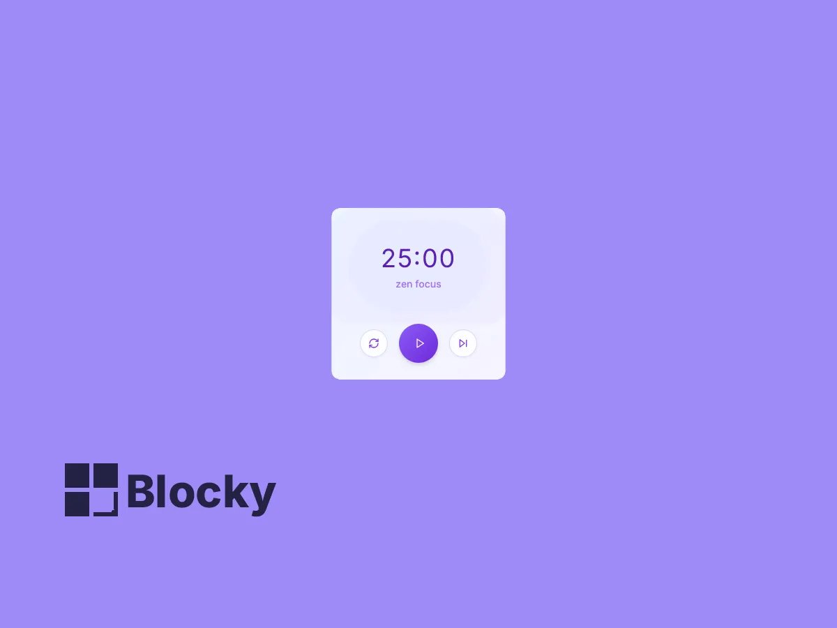 Zen Pomodoro Timer