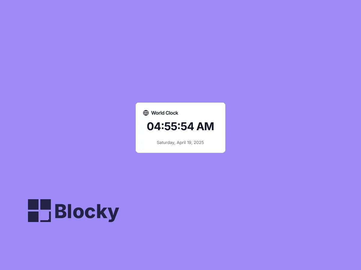 World Clocks